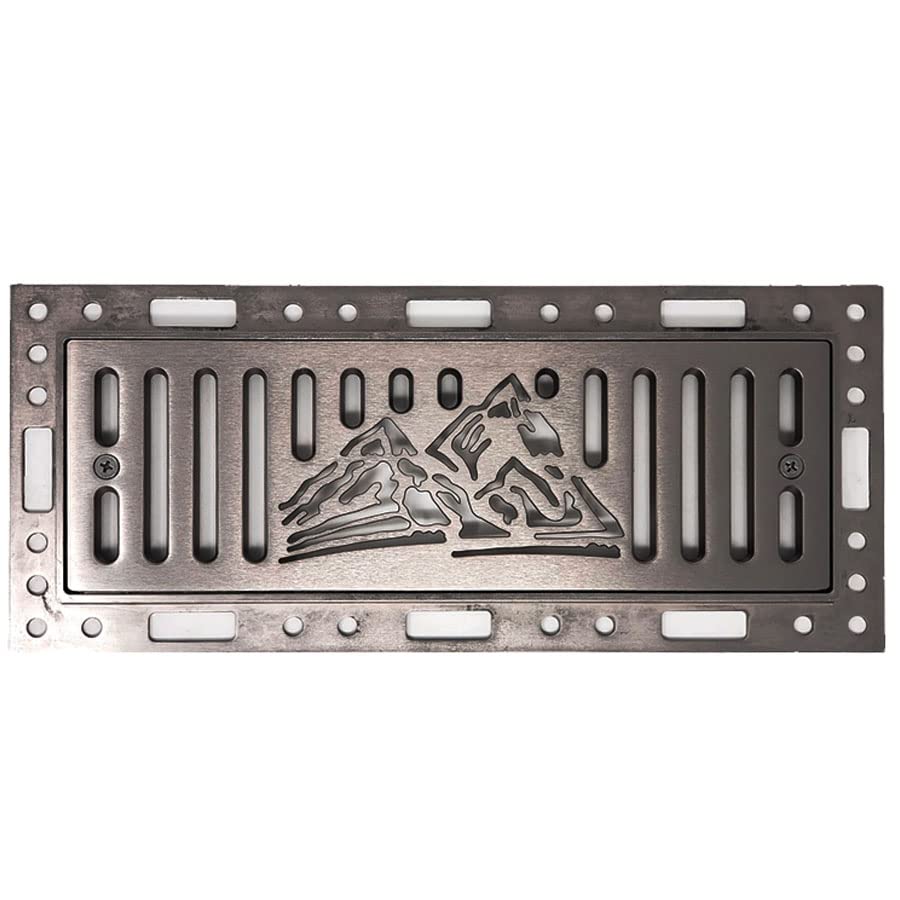 Avalanche metal floor vent for new homes