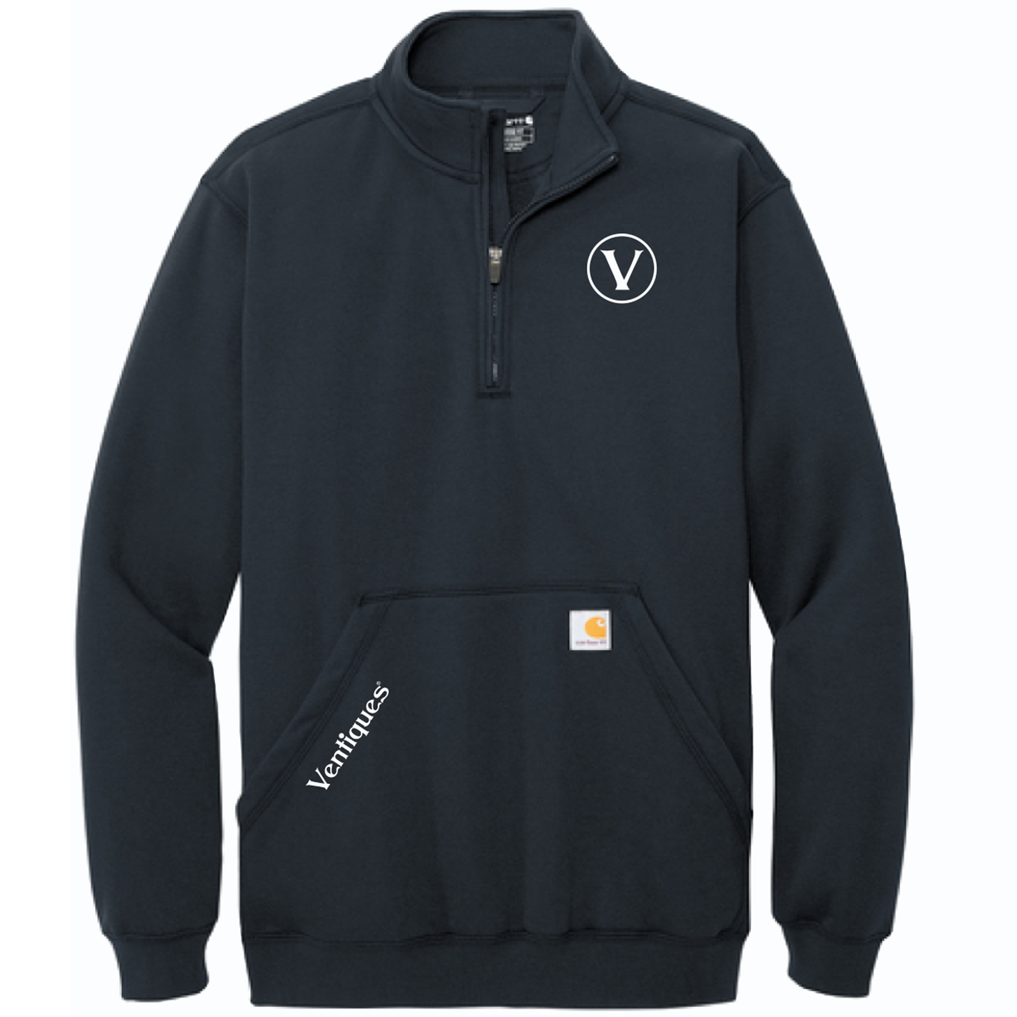 Carhartt Loose Fit Midweight Quarter-Zip Mock-Neck Sweatshirt