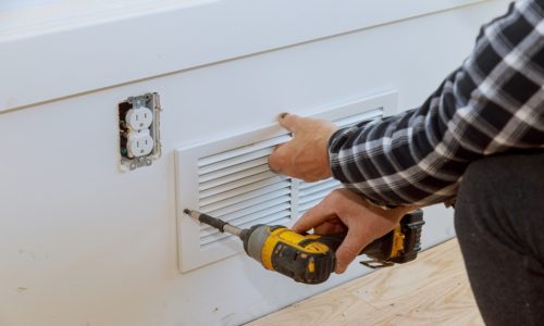 How to Install New Cover Vents in the Back of the House