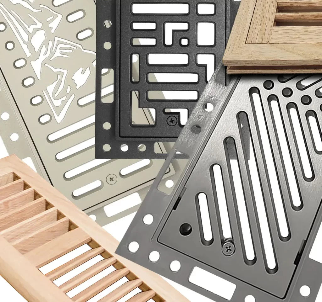 Deciding in Style: Metal vs. Wood Vent Covers for Every Aesthetic
