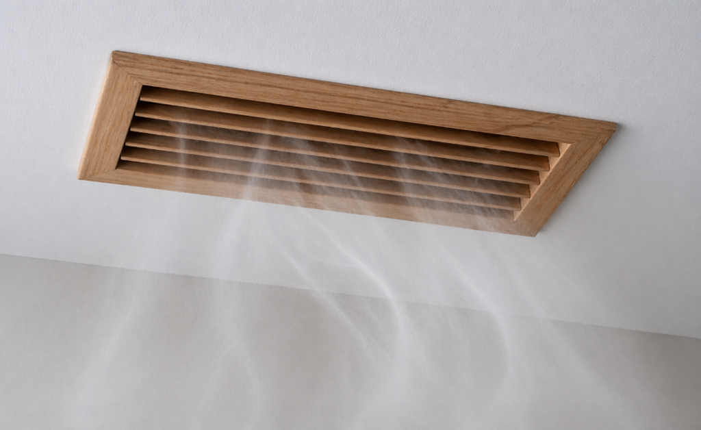 Air Temperature Be Coming Out of a Vent