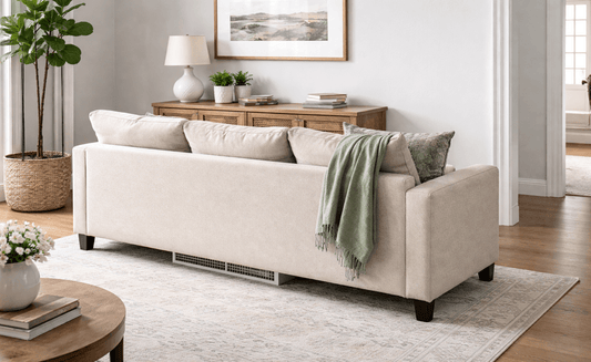Block a Return Air Vent with Furniture