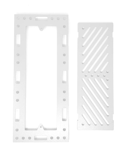 Original Ventique Breeze Flush Mount Metal Floor Vent with Damper