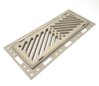 Original Ventique Breeze Flush Mount Metal Floor Vent with Damper