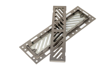 Original Ventique Breeze Flush Mount Metal Floor Vent with Damper