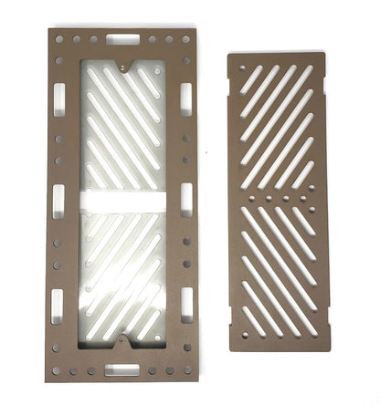 Original Ventique Breeze Flush Mount Metal Floor Vent with Damper