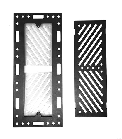 Original Ventique Breeze Flush Mount Metal Floor Vent with Damper