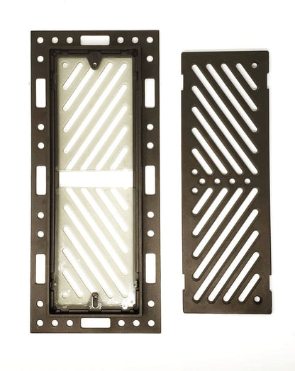 Original Ventique Breeze Flush Mount Metal Floor Vent with Damper