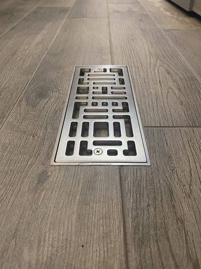 Original Ventique Tornado Flush Mount Metal Floor Vent