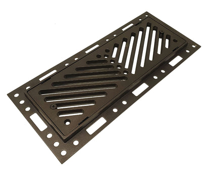Original Ventique Breeze Flush Mount Metal Floor Vent with Damper