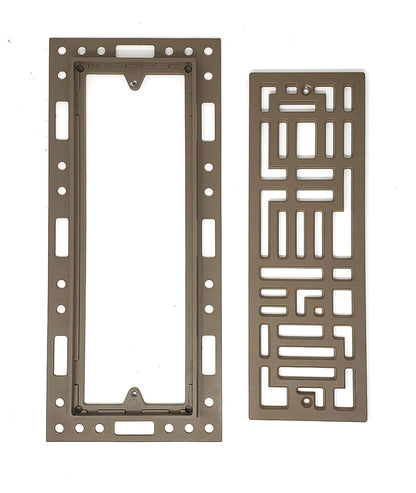 Original Ventique Tornado Flush Mount Metal Floor Vent