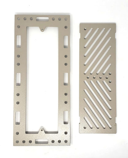 Original Ventique Breeze Flush Mount Metal Floor Vent with Damper