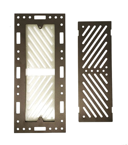 Original Ventique Breeze Flush Mount Metal Floor Vent with Damper