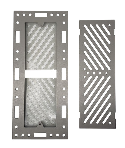 Original Ventique Breeze Flush Mount Metal Floor Vent with Damper