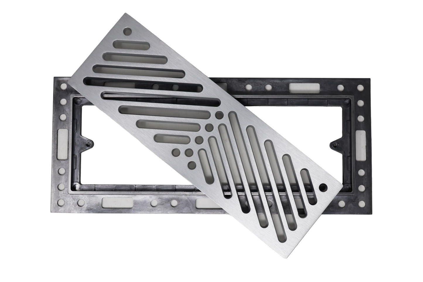 Original Ventique Breeze Flush Mount Metal Floor Vent with Damper