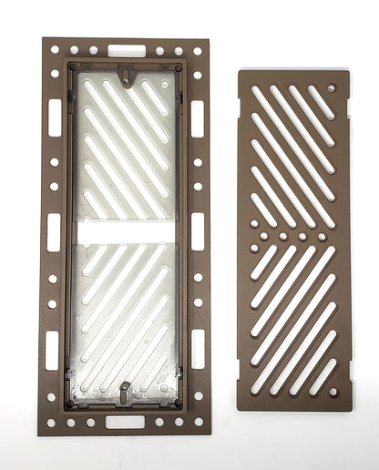 Original Ventique Breeze Flush Mount Metal Floor Vent with Damper