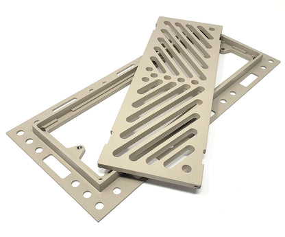 Original Ventique Breeze Flush Mount Metal Floor Vent with Damper