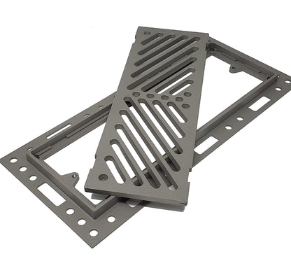 Original Ventique Breeze Flush Mount Metal Floor Vent with Damper