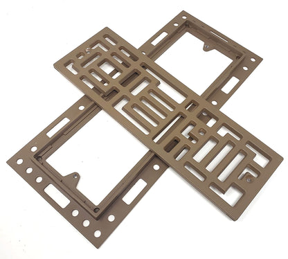 Original Ventique Tornado Flush Mount Metal Floor Vent