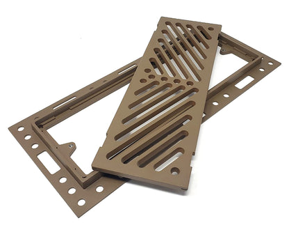 Original Ventique Breeze Flush Mount Metal Floor Vent with Damper