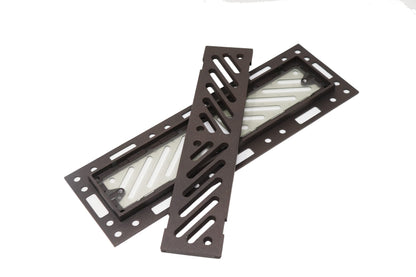 Original Ventique Breeze Flush Mount Metal Floor Vent with Damper