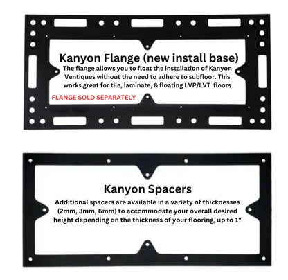 Kanyon Ventique Forest Flush Mount Floor Vent No Damper