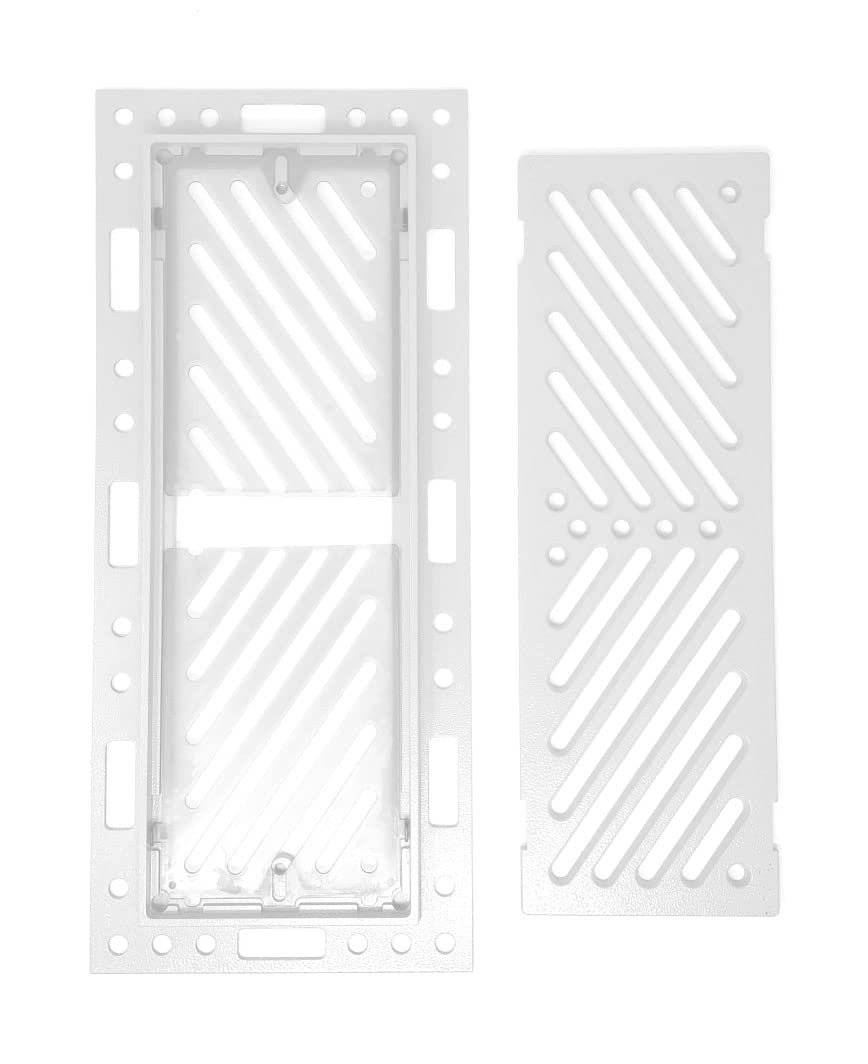 Original Ventique Breeze Flush Mount Metal Floor Vent with Damper