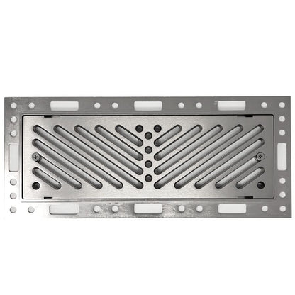 Original Ventique Breeze Flush Mount Metal Floor Vent with Damper