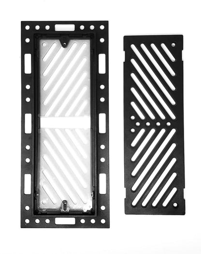 Original Ventique Breeze Flush Mount Metal Floor Vent with Damper