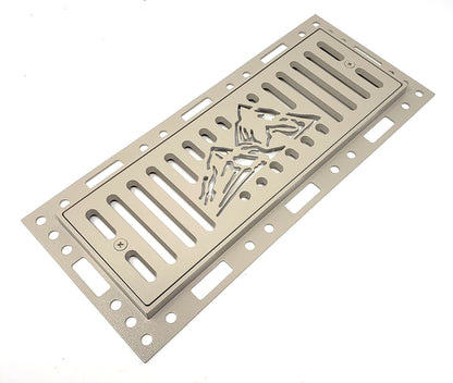 Original Ventique Avalanche Flush Mount Metal Floor Vent