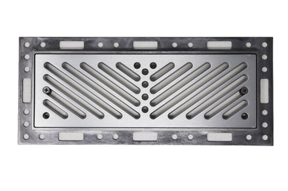 Original Ventique Breeze Flush Mount Metal Floor Vent with Damper